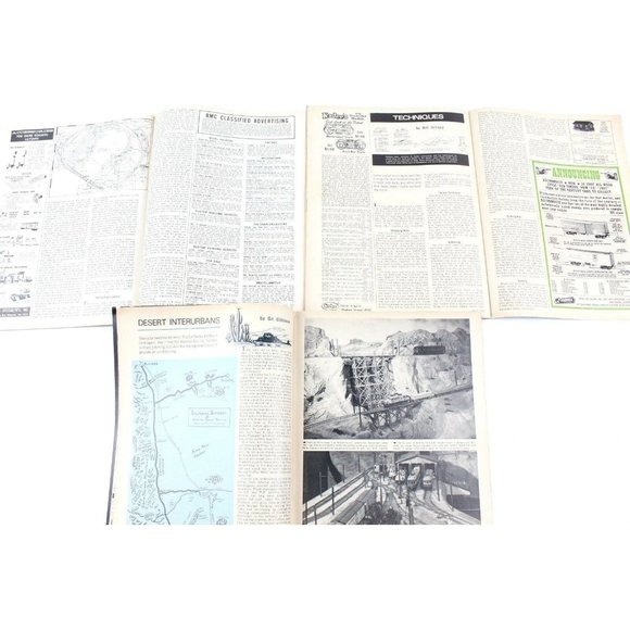 7 VTG 1968 Railroad Model Craftsman Magazine Lot: MAR APR MAY JUN SEPT NOV DEC - Picture 7 of 9